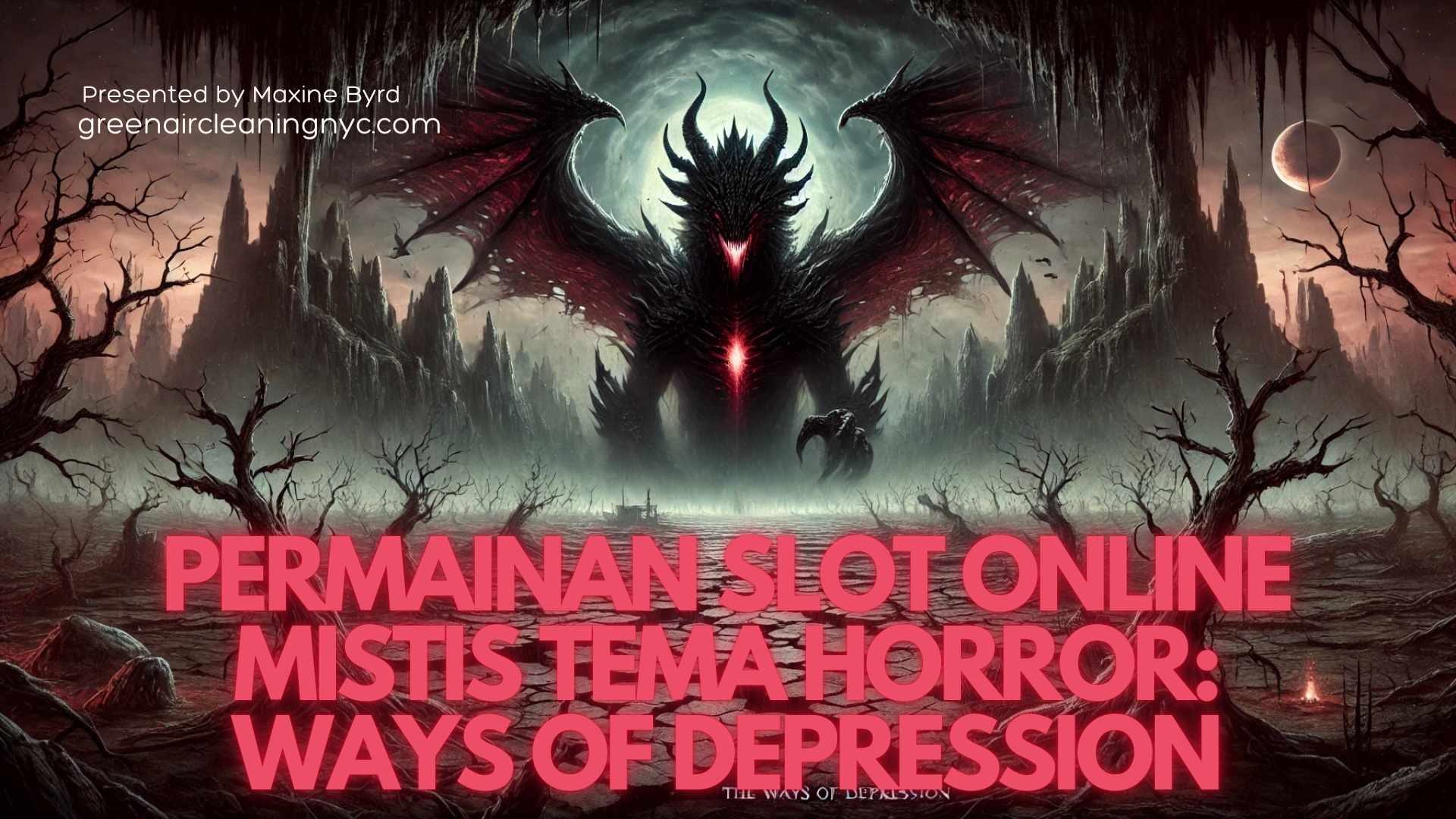 Permainan Slot Online Mistis Tema Horror: Ways of Depression